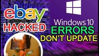 NEWS Cyber criminals attack Ebay | How to stop Windows 10 updates