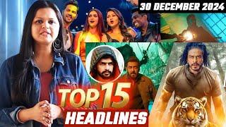 Top 15 Big News of Bollywood | 30th DECEMBER 2024 | Salman Khan , Ramayana, Sunny Deol