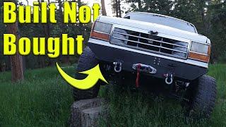 Garage Built Hidden Winch Bumper