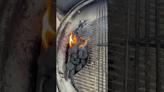How to start a Weber charcoal grill for beginners! #grill