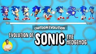 Evolution of SONIC THE HEDGEHOG - 31 Years Explained | CARTOON EVOLUTION