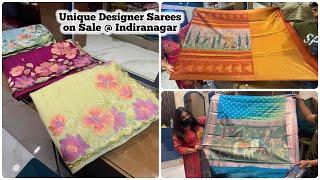 Tussar Lenin Cotton Semi Silk Crepe Banarasi Chiffon Printed Silk @  Sale - Bangalore #fancy #sale