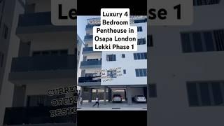 Luxury House For Sale In Osapa London Lekki Phase 1 Lagos #lekkiluxuryhomes #lekkipropertyforsale