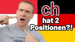 HOW TO pronounce CH in German