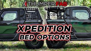 Which one?? Polaris Xpedition Bed Rack Options from Thumper Fab