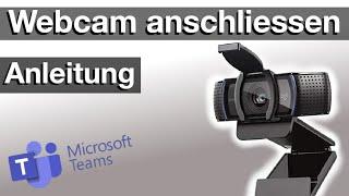 Logitech Webcam anschliessen am Laptop Computer mit externem Monitor (Anleitung C920e)