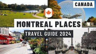 Best Places to Visit in Montreal Canada in 2024 | Montreal Travel Guide 2024 | Tourist Attractions