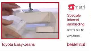 Toyota Easy Jeans Promo - Naaimachine Sewingmachine Machine a Coudre Nahmaschinen