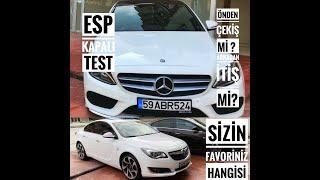 ÖNDEN ÇEKİŞ Mİ ?ARKADAN İTİŞ Mİ? ESP KAPALI TEST /OPEL İNSİGNİA ESP NASIL KAPANIR