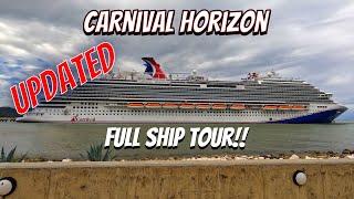 Unveiling the Secrets of Carnival Horizon Pt 2 - Full Ship Tour Update