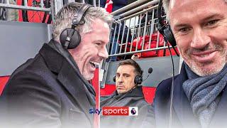 Jamie Carragher's reacts to all SEVEN Liverpool goals! 