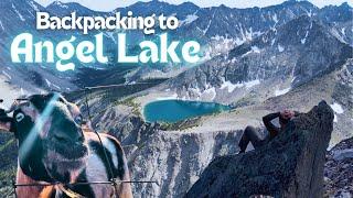 Solo Backpacking trip to Angel Lake in Idaho Pioneer Mountains | Fall Creek to Angel Lake