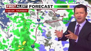 FOX 12 Oregon Monday evening weather forecast for Portland (10/28)