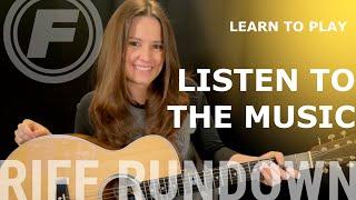 Learn To Play "Listen To The Music" by The Doobie Brothers