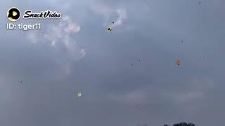 kites on the sky #kitemaking #patangkivideo #patangwalivideo #kitelooting #kitecutting #kitekite