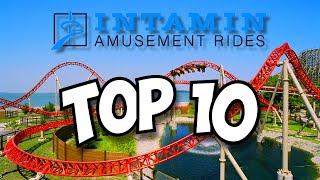 Top 10 BEST Roller Coasters by Intamin (2024)