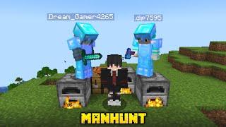 Minecraft Speedrunner Vs 2 Hunters with Full Diamond Armour in 1.18 (Hindi) | Minecraft 1Vs2 Manhunt