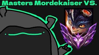 My First High Elo Mordekaiser Game [ Mordekaiser Vs. Rumble Gameplay ]