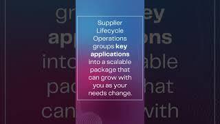 ServiceNow Supplier Lifecycle Operations