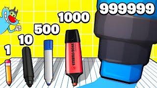 Oggy Upgrading Markers At Max Level In Markers.io