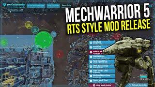 MechWarrior 5 Von Commander... Turning MW5 into an RTS