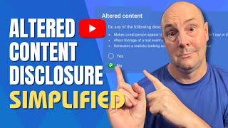 YouTube's Altered Content Disclaimer SIMPLIFIED!