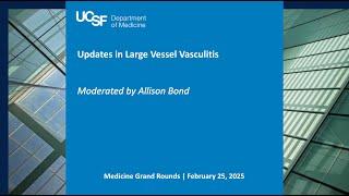 Updates in Large Vessel Vasculitis