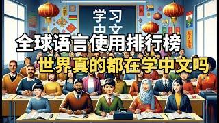 世界真的都在学习中文吗？世界各大语言使用人数排行 | 英语 | 国际语言 | 学习英语 | 第二语言