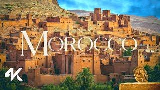 Morocco Aerial View Tour 4k Drone - Morocco Scenic Relaxation Video