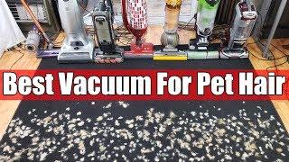 Best Vacuum For Pet Hair & Allergies TESTS - Dyson vs Shark vs Bissell vs Sebo