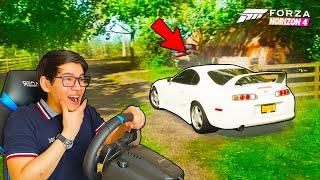 БАЙ ҚАЗАҚ ТОЙОТА СУПРА ТАУЫП АЛДЫ!!! FORZA HORIZON 4 + РУЛЬ