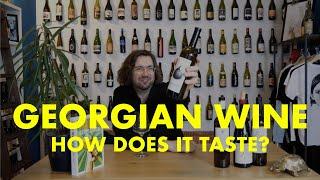 GEORGIAN AMBER WINE |  How does it taste?