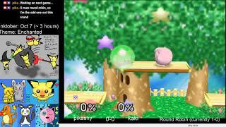 BoE127 P2 G1 Pikashy (Jigglypuff) vs Kaki (Kirby, Jigglypuff)