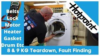 How To Replace Fit all parts on Hotpoint Ultima Washing Machine wmud942 - WMXTF942PUK