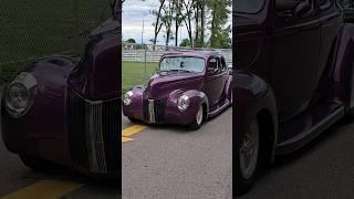 1940 Ford Deluxe Coupe Drive By Engine Sound The Barn Car Show Livonia MI 2024