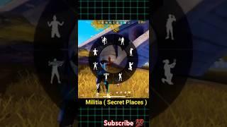 BR Rank Secret Hidden Place |And Tricks |BR Rank Push Tricks  #shorts #freefire  #trending