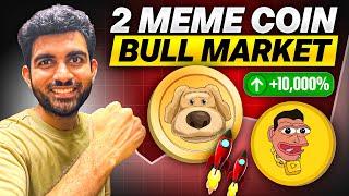 2 Meme Coin For 10,000% Returns In Bull Market 