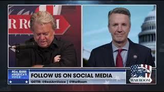 Rep. Ben Cline (R-VA) Joins Bannon’s War Room On Real Americas Voice - 9/13/23