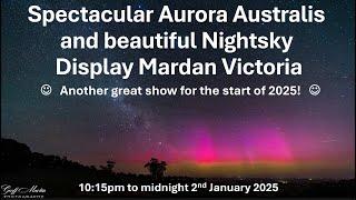 Mesmerizing Aurora Australis and Stunning Nightsky Display in Mardan Captured January 2, 2025