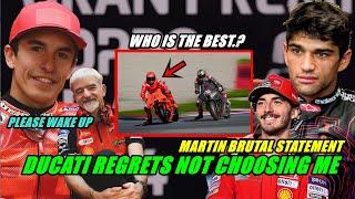 TERRIBLE NEWS for Ducati and Marquez after Martin BRUTAL Statement Big Angry | MotoGP News 2024