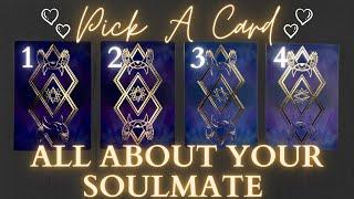 All About Your Soulmate *Super In-Depth*| PICK A CARD Love Tarot Reading with Charms