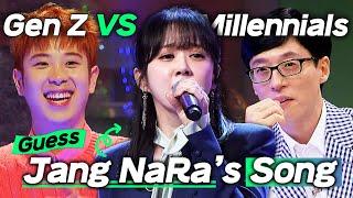 Gen Z Vs. Millennials Guess 'Good Partner' Jang NaRa's Hitsongs | Sugar Man 2