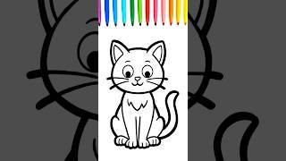 Lovely Kitten Drawing & Painting 