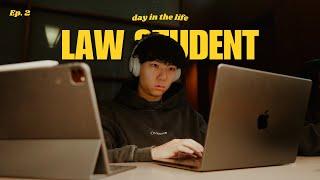 Days in the Life of a Law Student  | Study, Stress and Survive