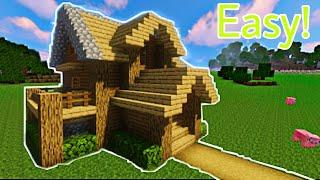 Easy Survival Minecraft House | FaisalInit