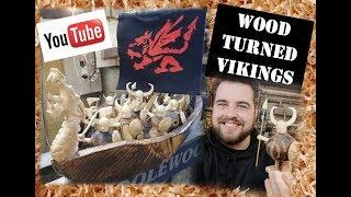 Woodturning Toy Vikings