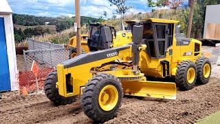 Amazing Homemade RC Motor Grader In 1:16 Scale