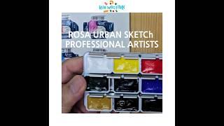 새로운 어반스케치 도구를 소개합니다 #Urban_Sketch #Portable_Watercolor_Brush #어반스케치