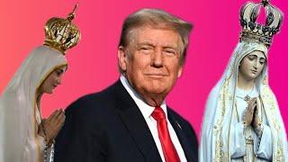 DONALD TRUMP beschützt durch die MUTTERGOTTES von FATIMA?