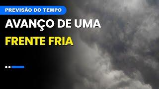 A semana começa com o avanço de uma frente fria | Previsão 10/03/2025